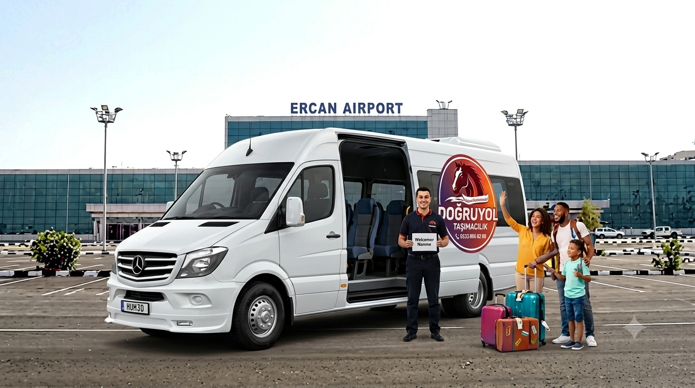 Ercan Havalimanı'nda DOĞRUYOL ile turist karşılama